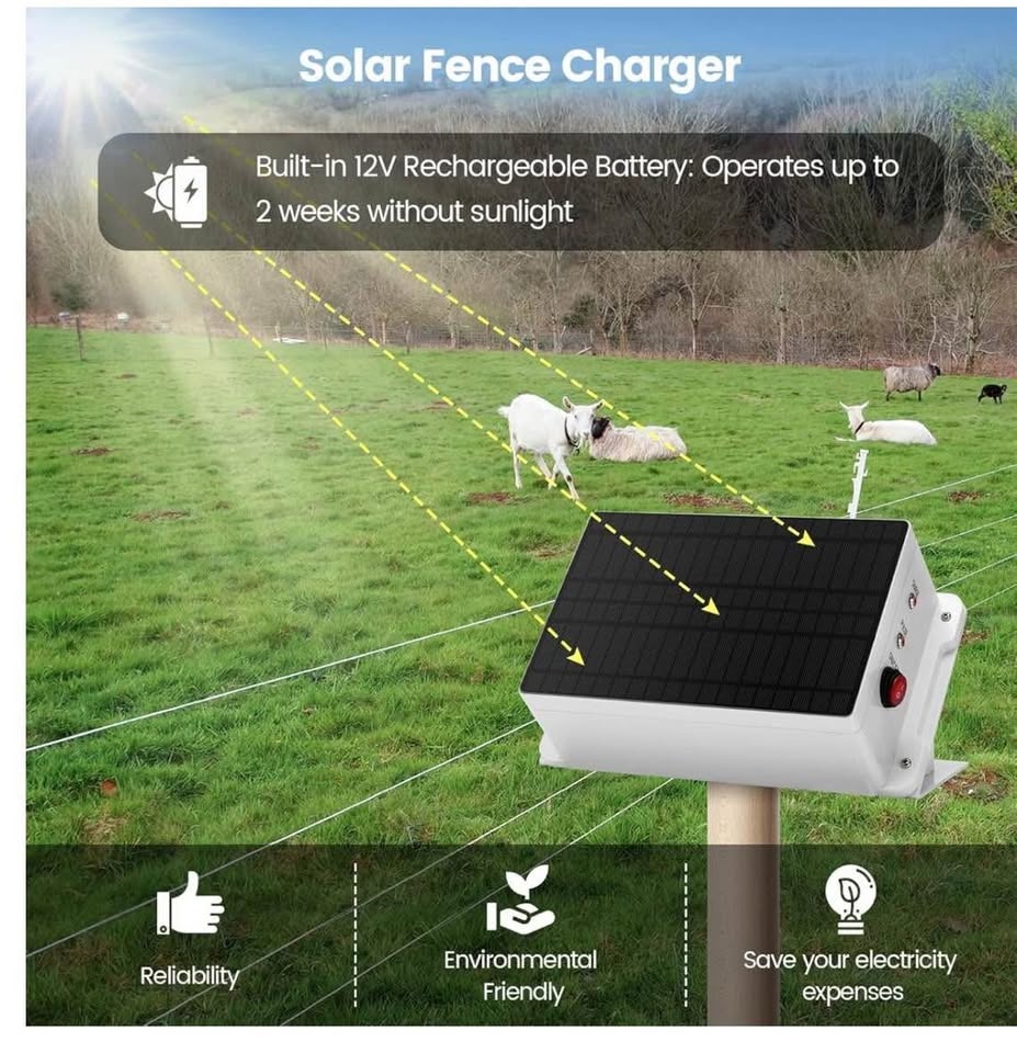 Briidea HEFC-03 Solar Electric Fence Charger - photo 3