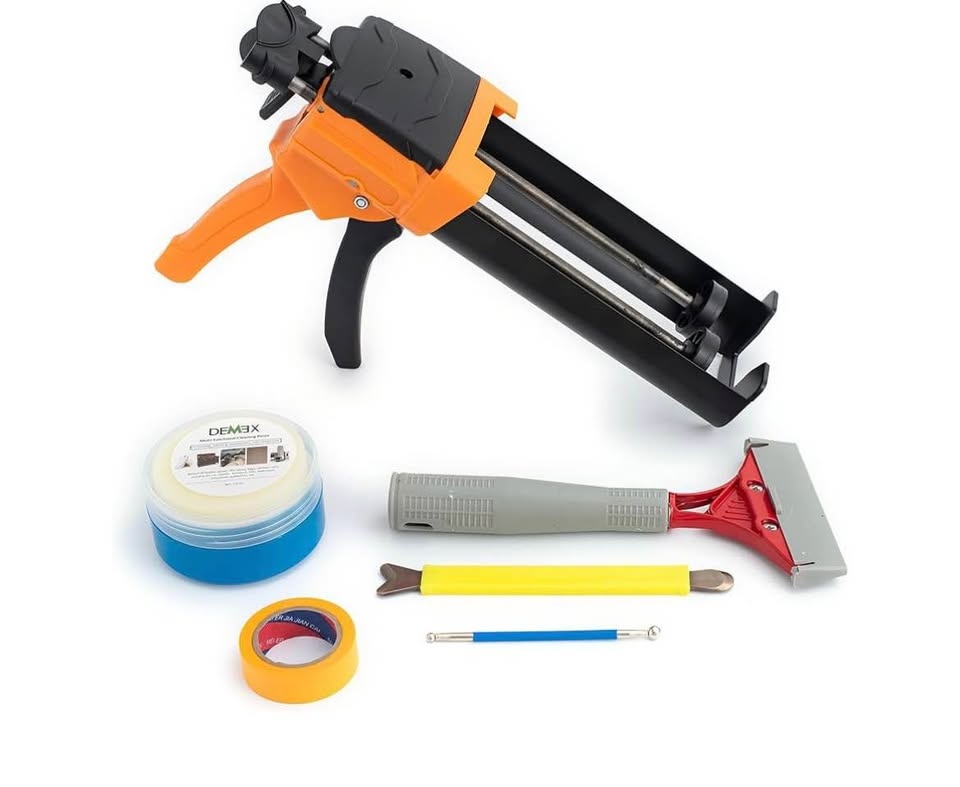 Dual Cartridge Caulking Gun, No Dripping - photo 5