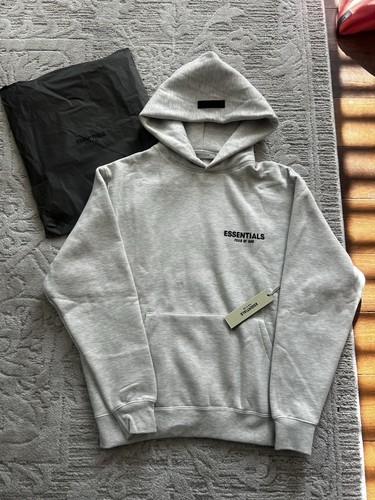 Essentials Light Oat Hoodie Size: Small