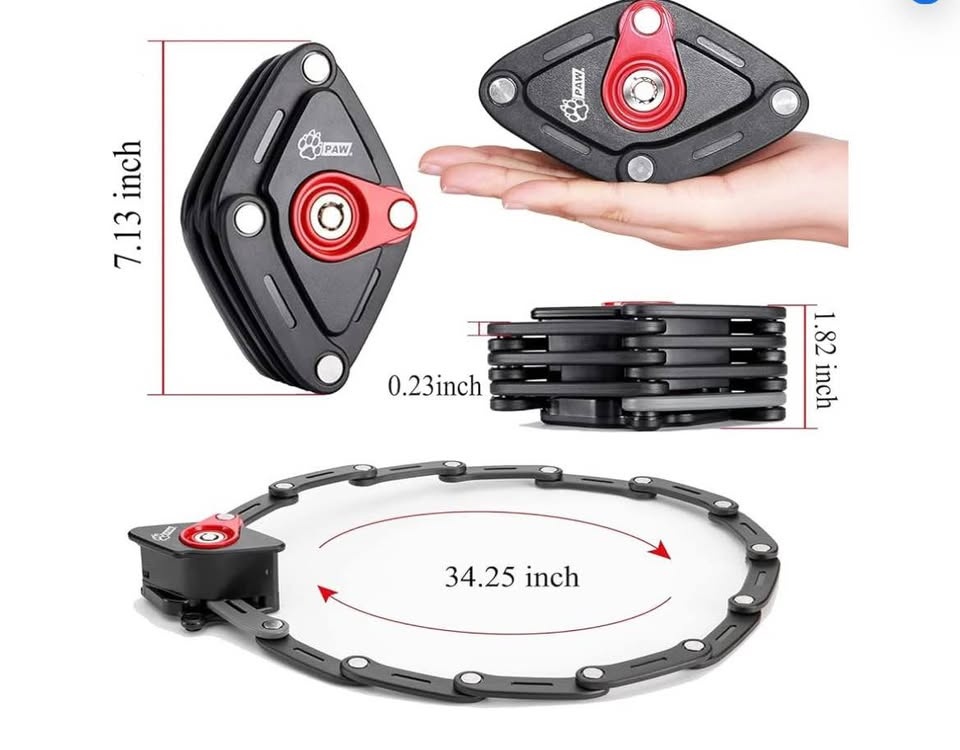 Folding Electric Scooter & Bike Lock - photo 2