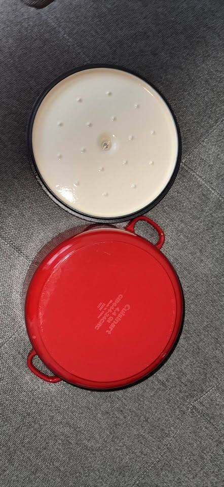 Cuisinart Dutch Oven - Enamelled Cast Iron - 4.4 qt - Red - photo 2