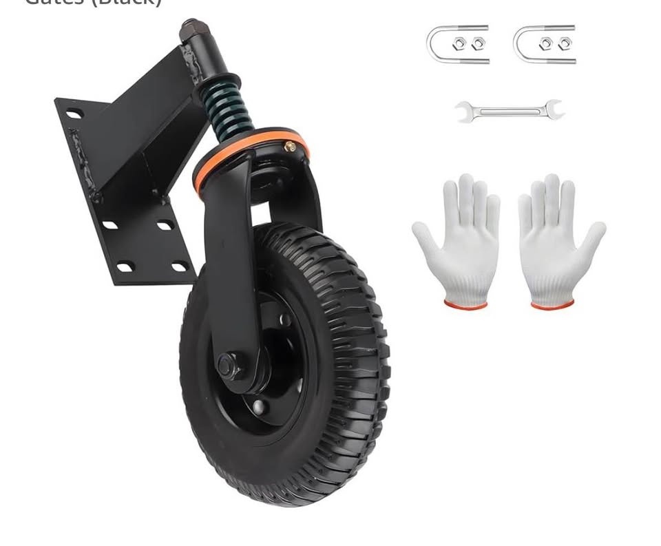 8 Inch Fence Gate Wheel - Heavy Duty 600LB Capacity - photo 5