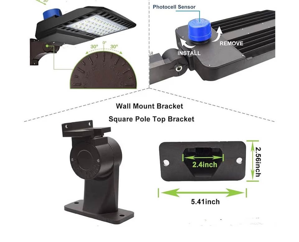 LEDMO 150W LED Parking Lot Lighting - photo 2