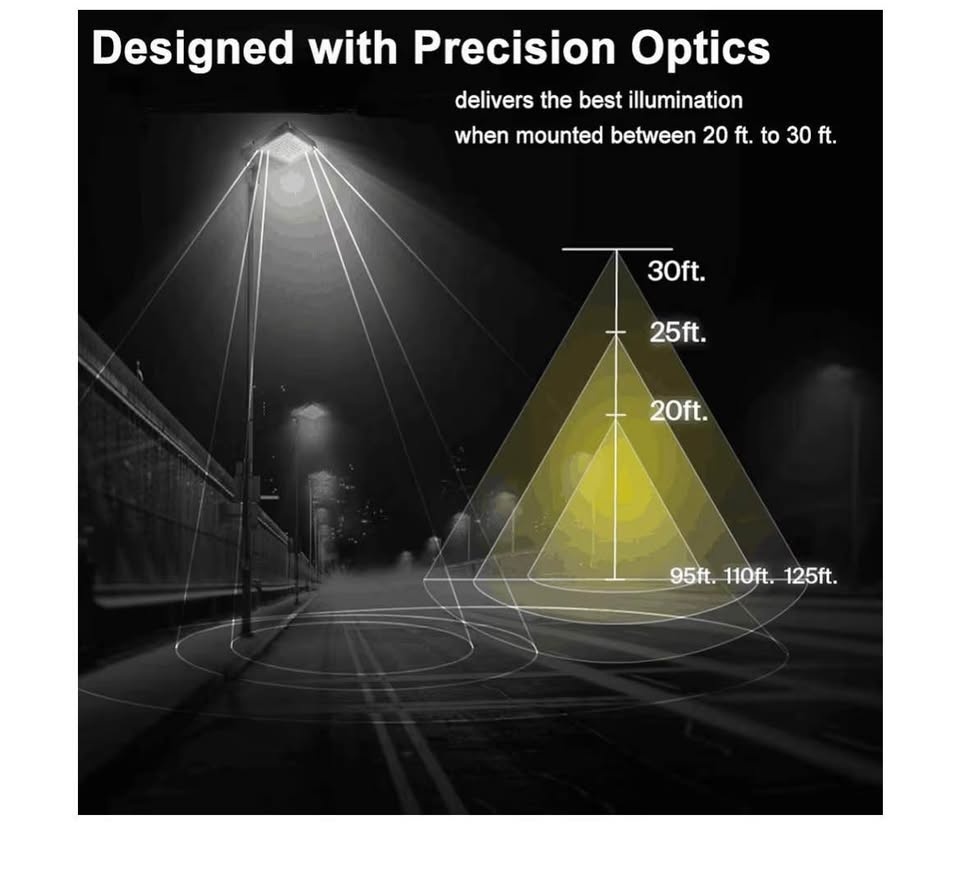 LEDMO 150W LED Parking Lot Lighting - photo 3