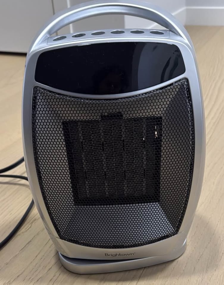 Portable Electric Space Heater 1500W/750W - photo 2