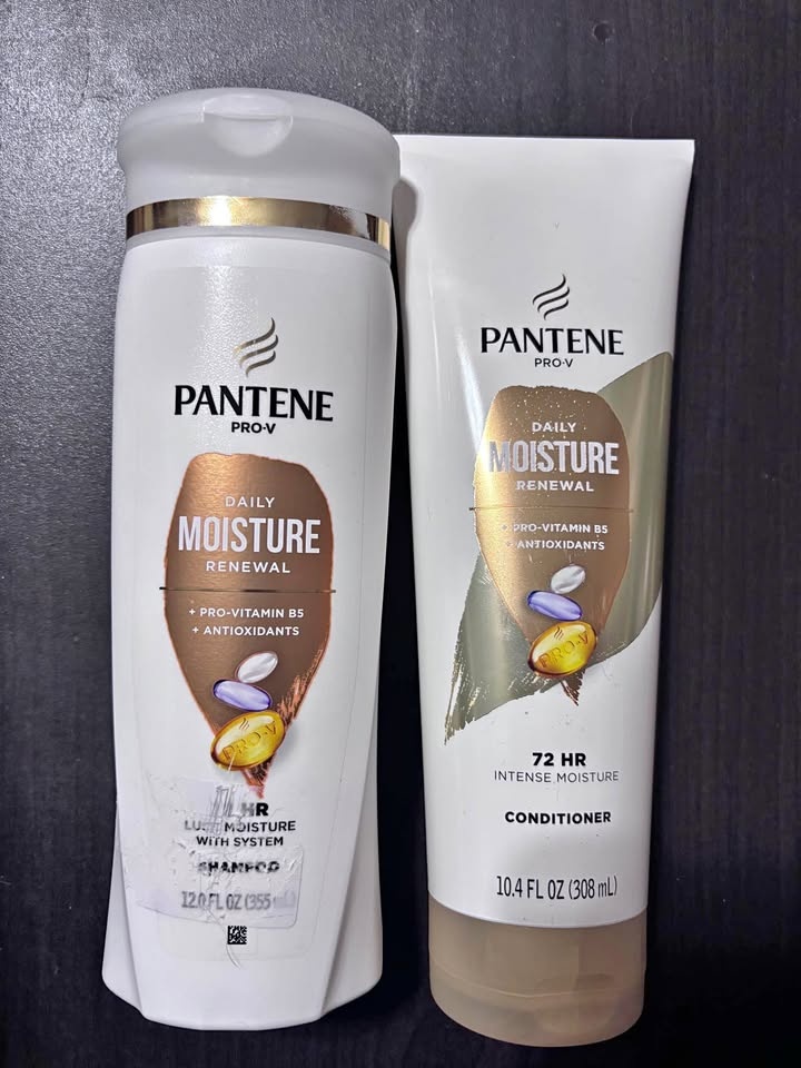 PANTENE Pro-V Daily Moisture Duo Shampoo + Conditioner New + sma