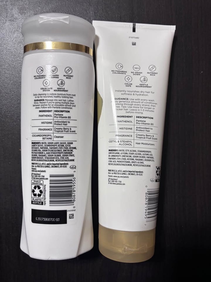 PANTENE Pro-V Daily Moisture Duo Shampoo + Conditioner New + sma - photo 2