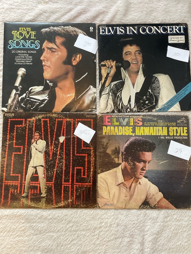 Vintage Elvis Record Collection - photo 2