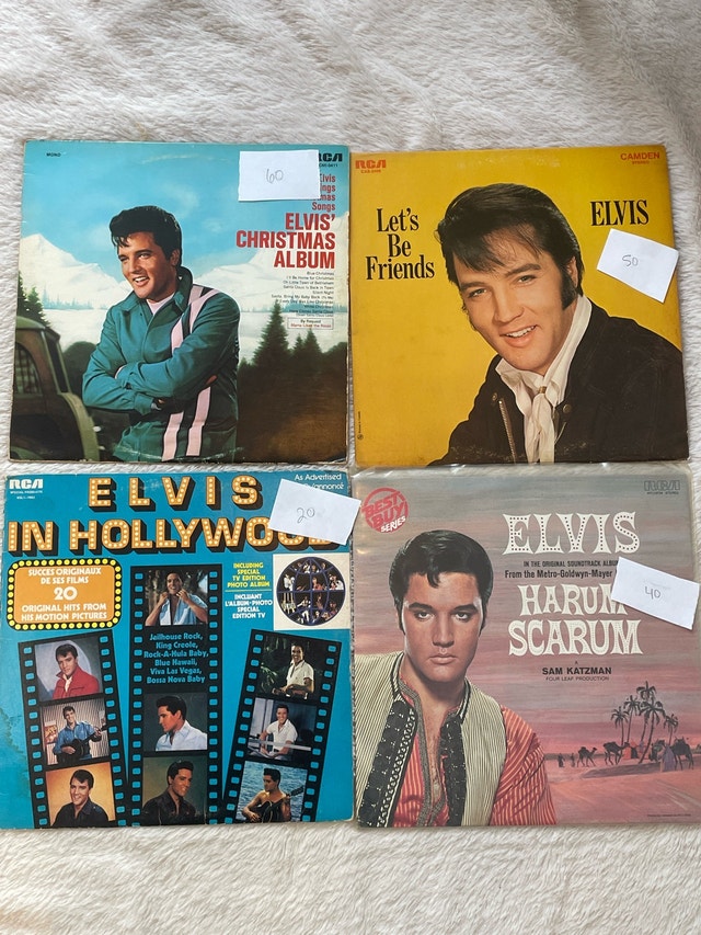Vintage Elvis Record Collection - photo 3