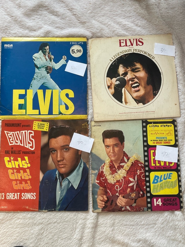 Vintage Elvis Record Collection - photo 4
