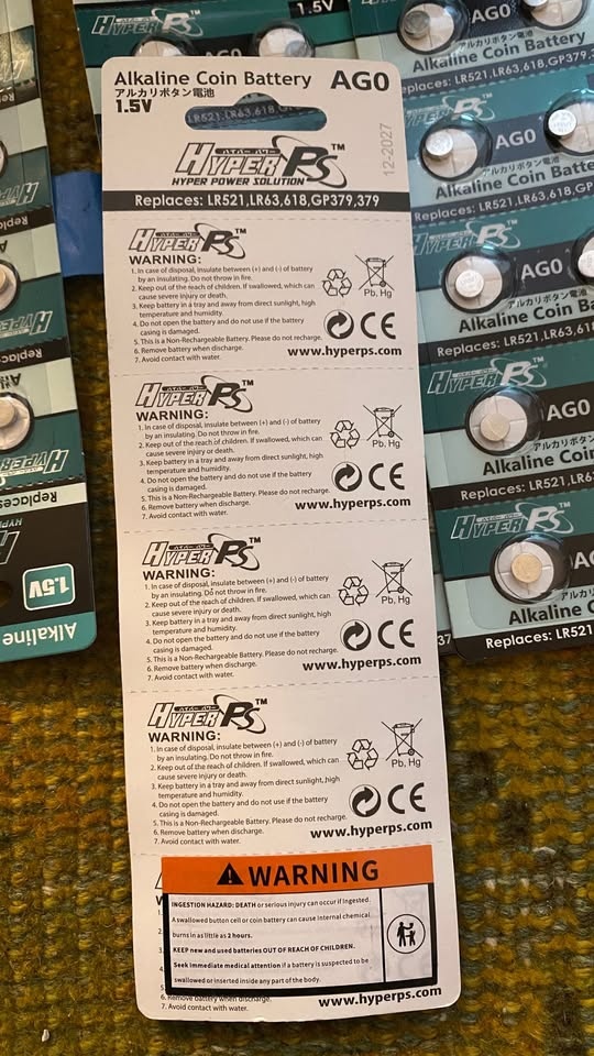NEW LR44 Batteries 40 Pack - photo 2