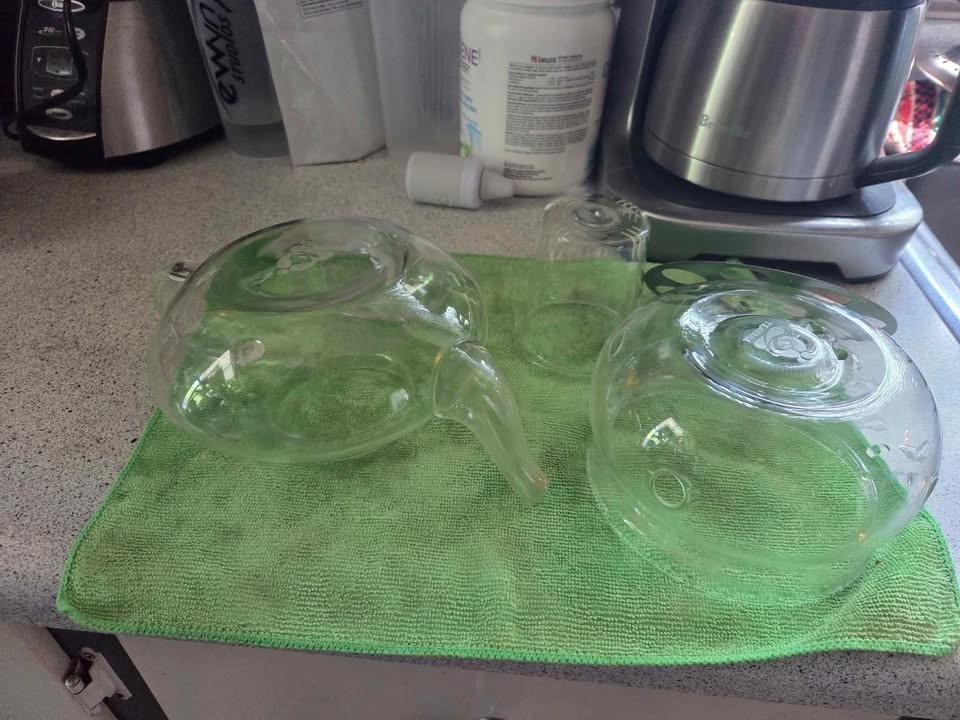 Glass Teavana Teapot