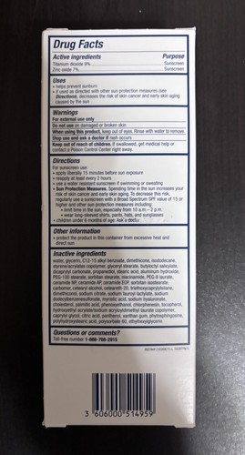 CeraVe Hydrating Mineral Sunscreen Face SPF 50 2.5 Oz Exp 12/27 - photo 3