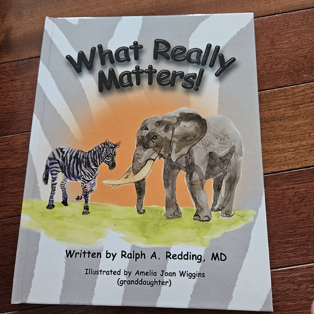 Children's story book hard cover - animal