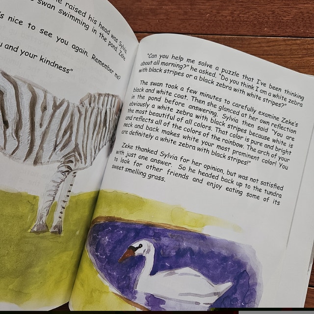 Children's story book hard cover - animal - photo 2