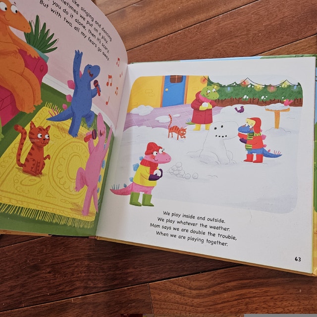 Two hard cover dino books - photo 2