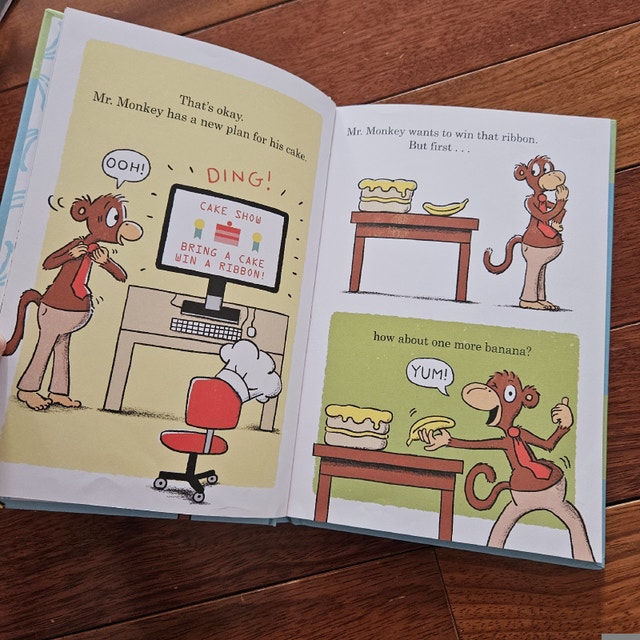 Mr Monkey Hardcover Children's Story Book - photo 3