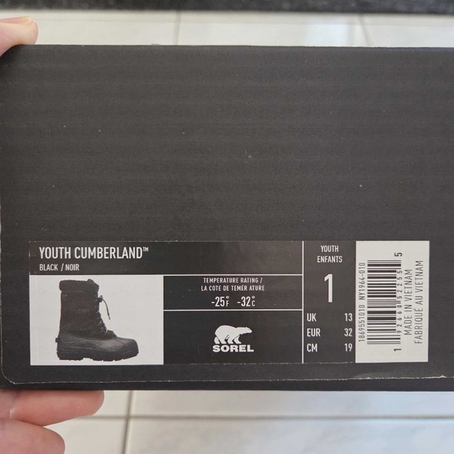 Sorel Youth Snowboots - US Size 1 - photo 4