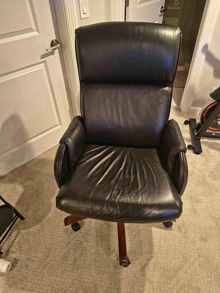 Genuine Leather Office Chair