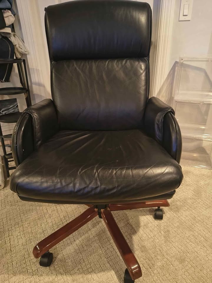 Genuine Leather Office Chair - photo 3
