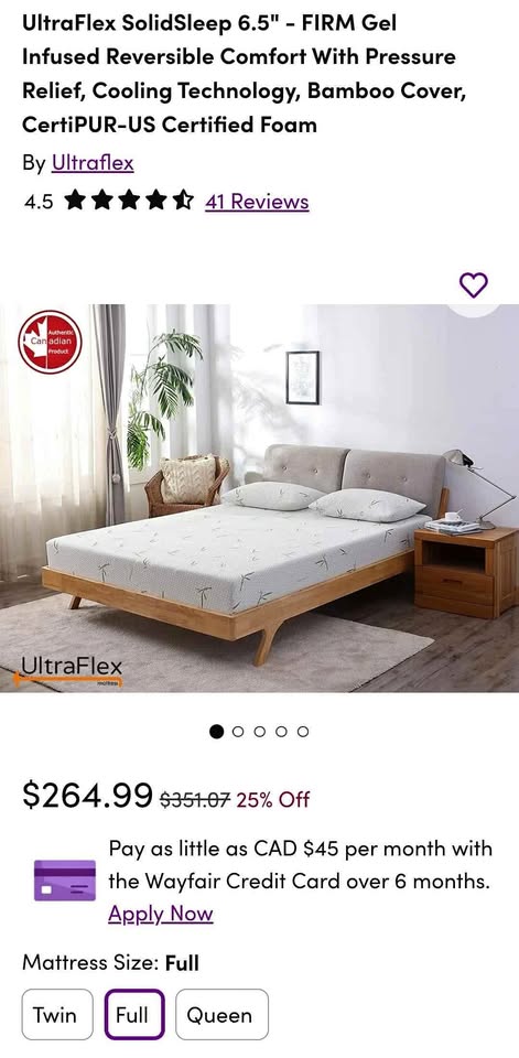 New Full/double mattress