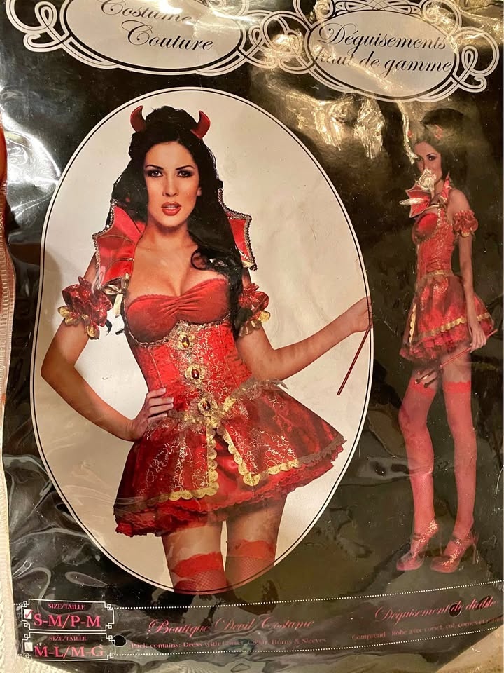 Halloween Devil Dress Boutique Costume Couture