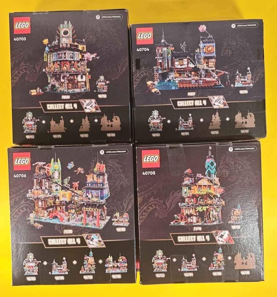Lego VIP Micro Ninjago City/Docks/Garden/Market Set BNIB - photo 2