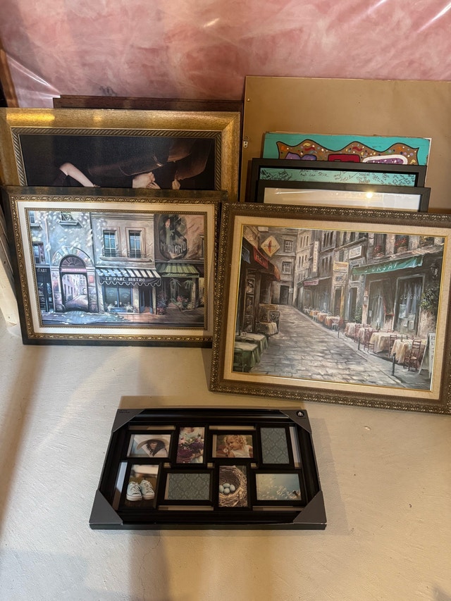 Pictures and frame