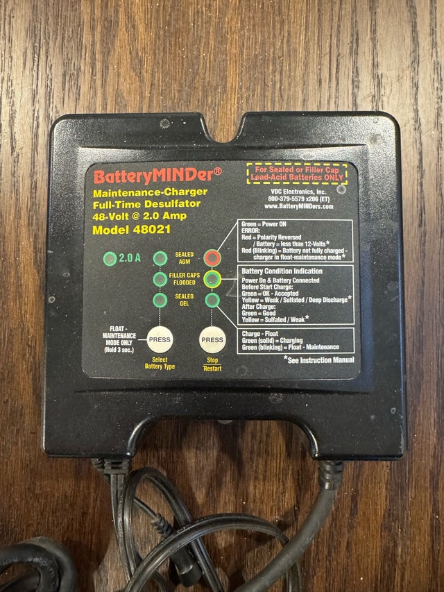 Battery minder - 48021 $125 - photo 2
