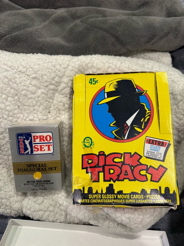 Sealed Cards - PGA & Dick Tracy