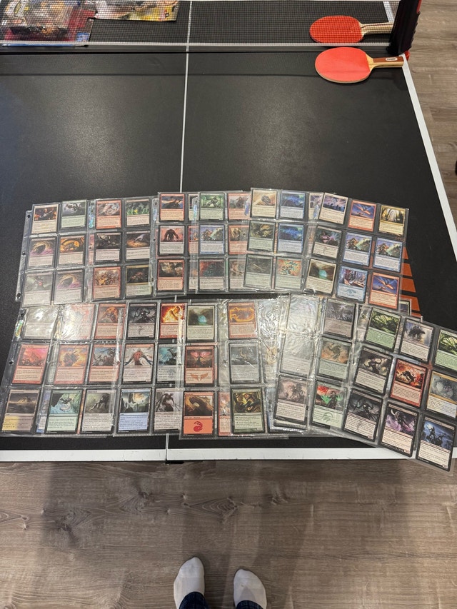 Magic Cards Double Sided Pages