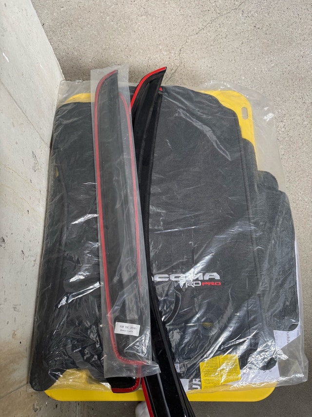 Brand New Tacoma 3rd Gen Mats and Rain Guards
