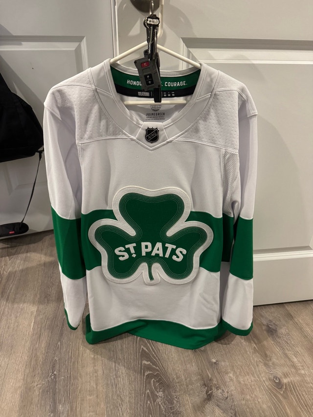 Brand New St. Patrick's Leafs Jersey