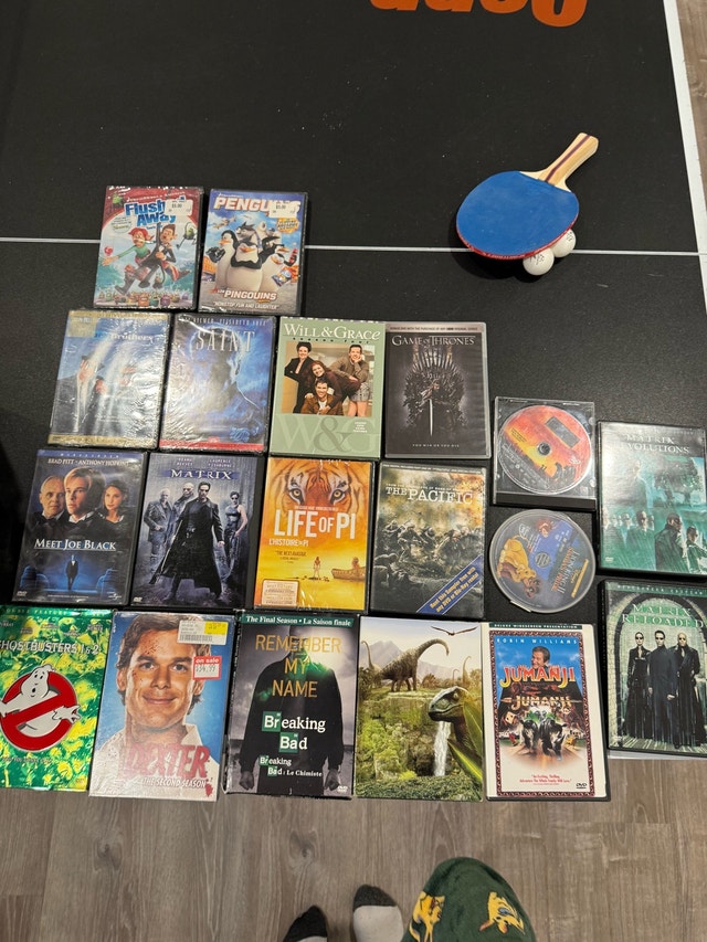 Bag full of DVDs $40