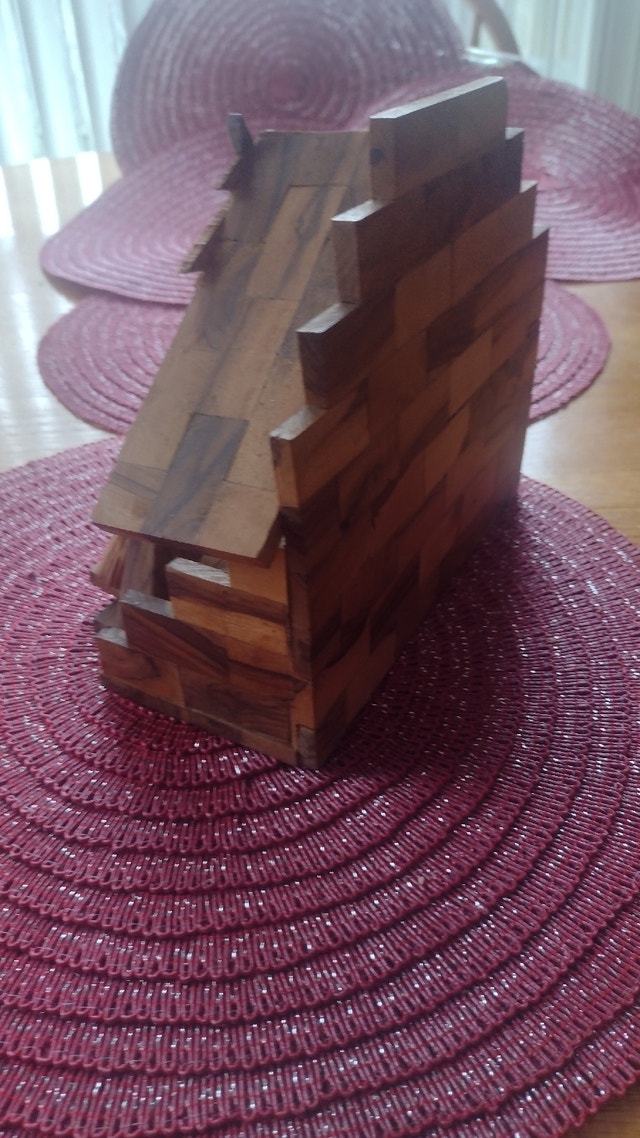Hand-Carved Olive Wood Nativity Scene - photo 2