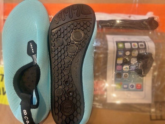 Watershoes and Phone Dry Bag Set