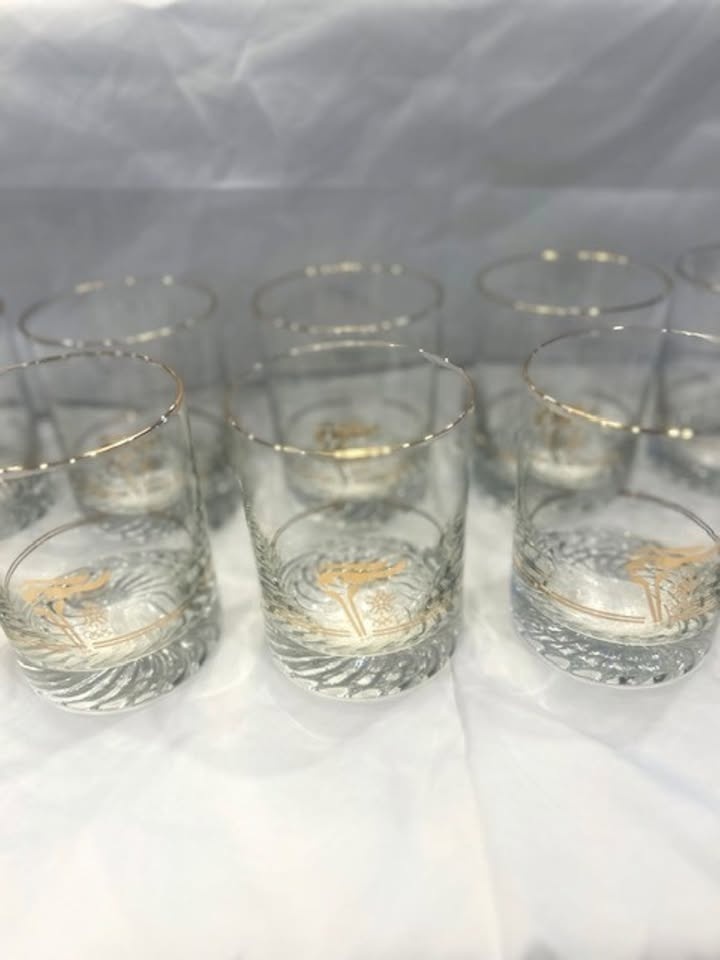 1988 Calgary Olympics Whiskey Glasses - Set of 10 - photo 3