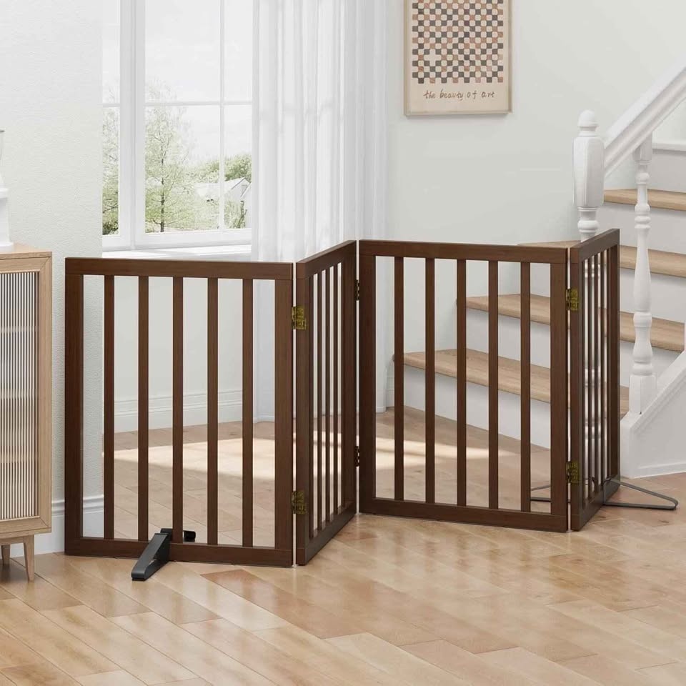 Dog Gate, Freestanding Dog Gates for Doorways - photo 3