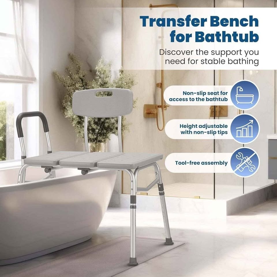 Tub Transfer Bench & Shower Chair - photo 2