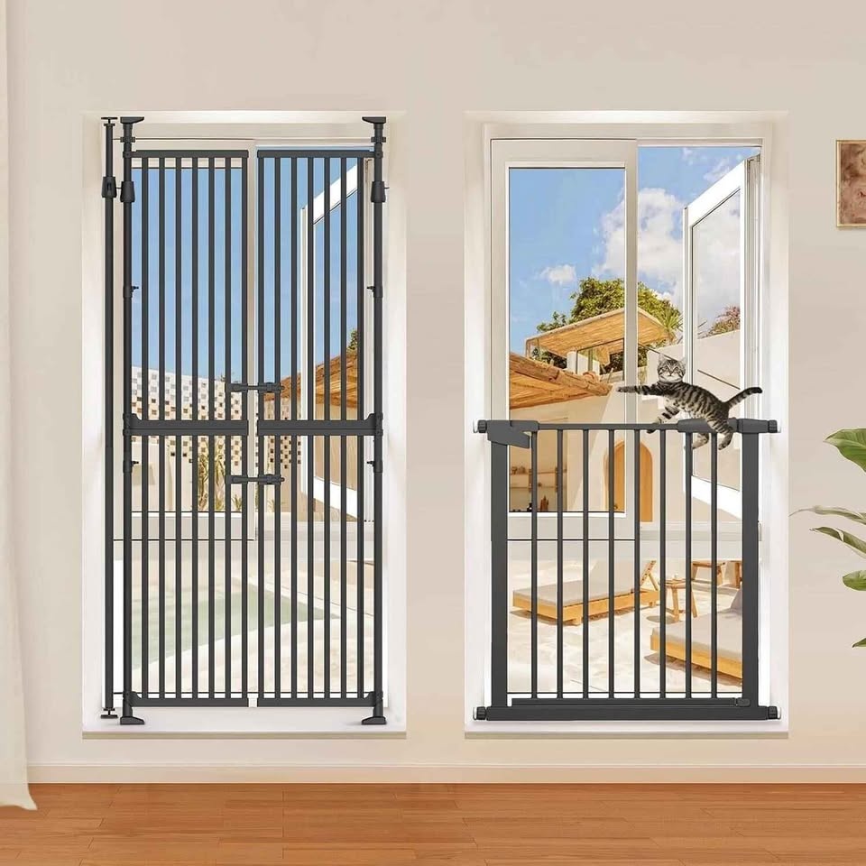 Extra Tall Cat Gate 33-37.8" Doorway Gate - photo 2