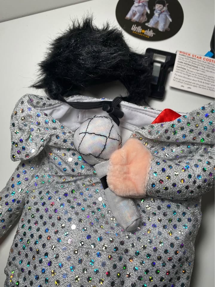 Halloween Dog & Cat Elvis Singer Costume - Small - photo 3