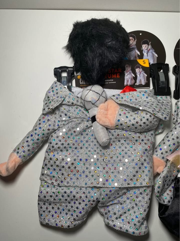Halloween Dog & Cat Elvis Singer Costume - Small - photo 5