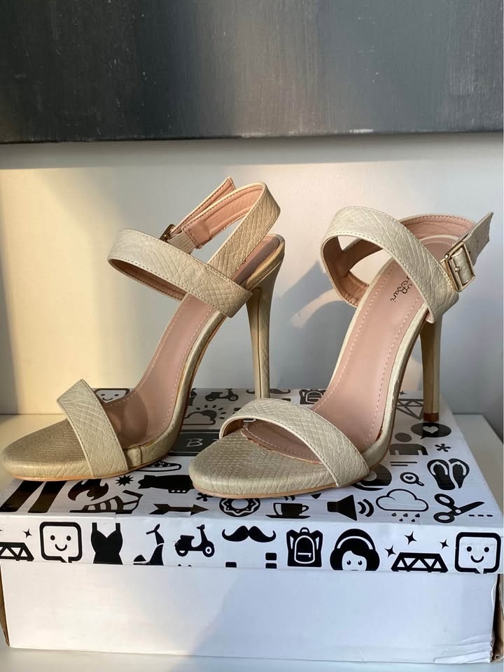 High Heel Double Strap Women’s shoes sandals - photo 3
