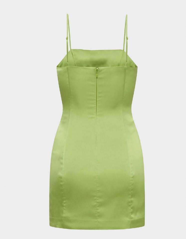 Aritzia Sunday Best Mini Dress Green - photo 2