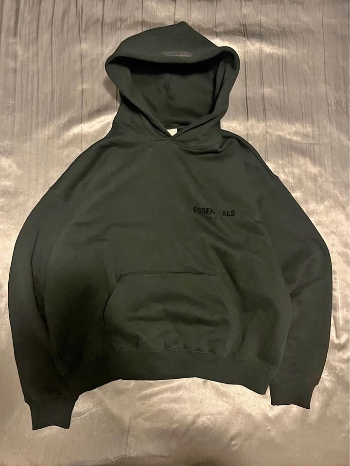 Essentials SS22 Black Velvet Hoodie - $80 OBO