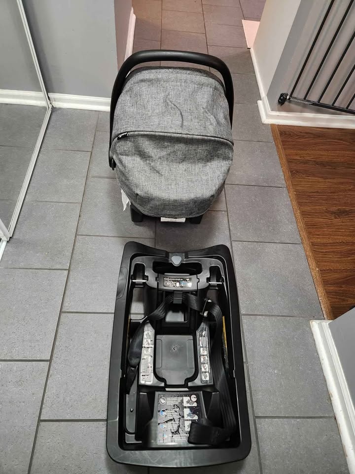 Evenflo Infant Car Seat with Base – Grey (Expires 06/25/2030) - photo 3