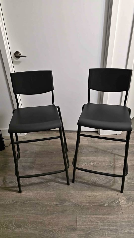 4x Ikea STIG bar stool