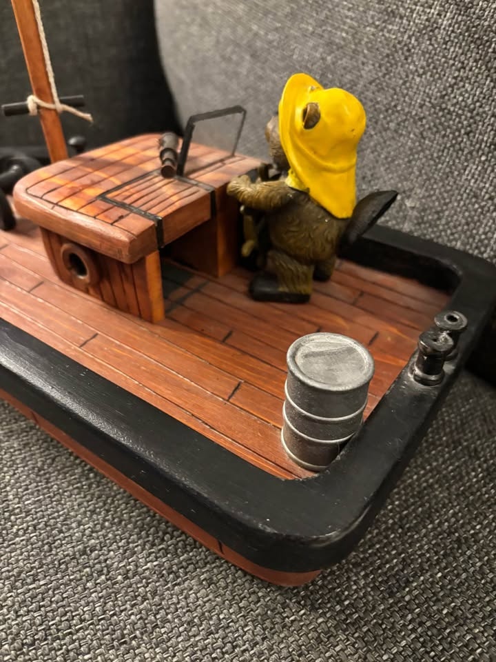 Wooden folk art - Beaver Captain - photo 4