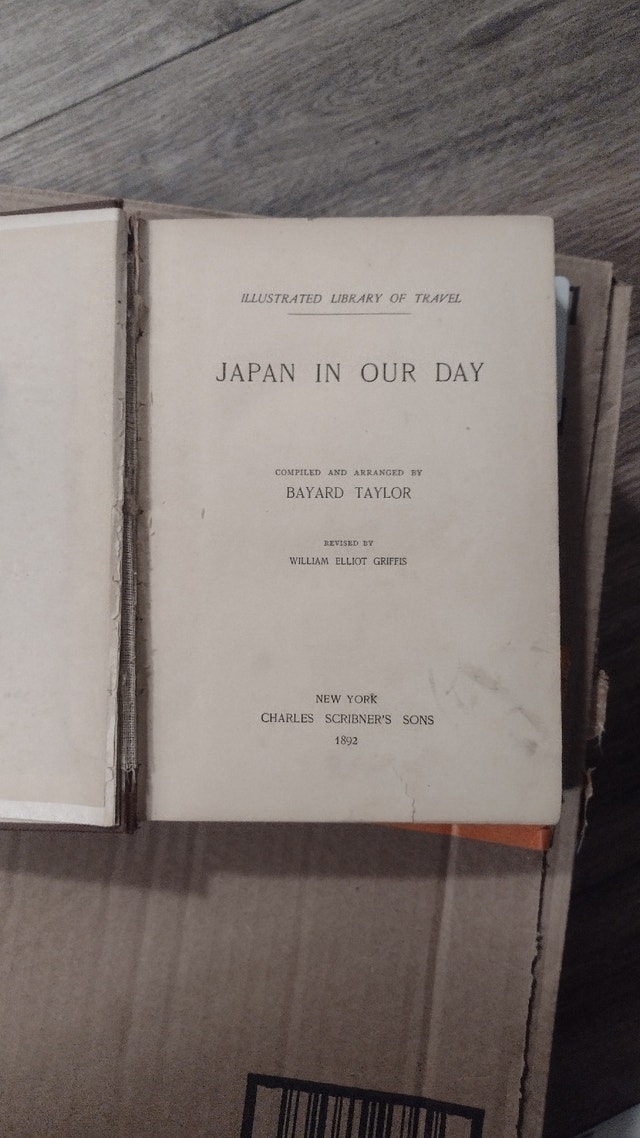 Japan in Our Day, Hardcover Book (1892) - photo 2