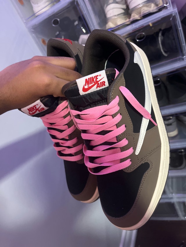 NIKE AIR JORDAN 1 LOW X TRAVIS SCOTT CACTUS JACK - photo 4